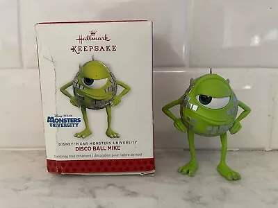 Hallmark Ornament Disco Ball Mike Monsters University 2013 • $14