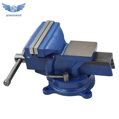 6  Mechanic Bench Vise Table Top Clamp Press Locking Swivel Base Heavy Duty • $59.30