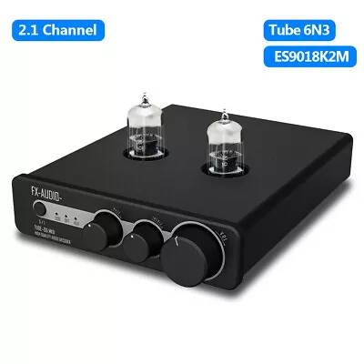 TUBE-06MKII Tube Preamp With DAC HiFi Home Audio Stereo 6N3 Vacuum TubeAmplifier • $155.09