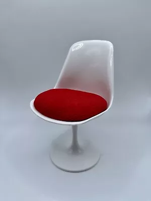 1:6 Scale Miniature Tulip Chair MCM Designer Mid Century Modern Dollhouse Chair • $29