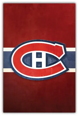 Montreal Canadiens NHL Hockey Logo Car Bumper Sticker Decal   SIZES  • $3.75