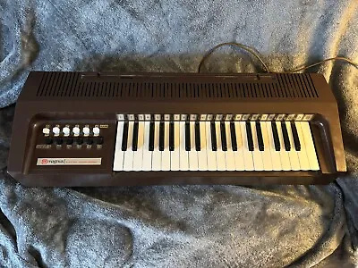Vintage 1960's Magnus Electric Tabletop Chord Organ Model 657C *TESTED-PARTS* • $49.99