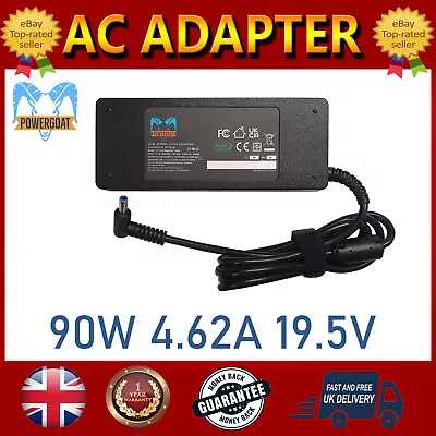 90w (19.5v 4.62a) Powergoat Replacement Charger 4.5mm X 3.0mm Blue Pin • £15.99