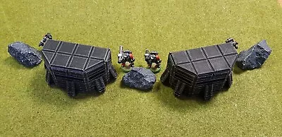 Warhammer 40k Bunker /Guard Shack 4x2 28mm Table Top Scenery Painted • £14.50