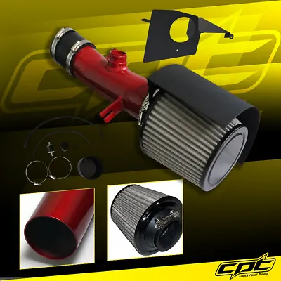 For 11-12 VW  Jetta MKVI 5cyl. 2.5L Electronic Steering Red Cold Air Intake • $135.96