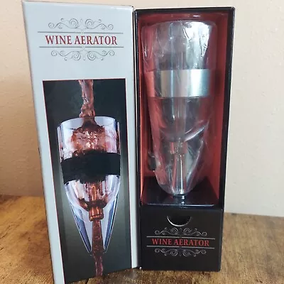 Wine Aerator With Stand & Cloth Holder  • $7