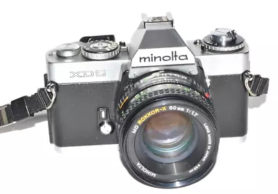 Minolta XD5 35mm Film Camera With 50mm Lens • $100