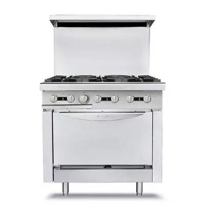 NEW 36'' Natural Gas Range Stove With Oven Stainless Steel 6 Burners 227000 BTU • $1499