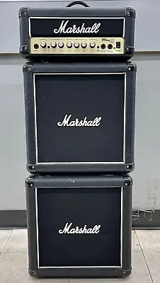 Marshall Lead Guitar Amp Amplifier MG15MSII Mini Micro Full Stack *No SHIPPING* • $699.99