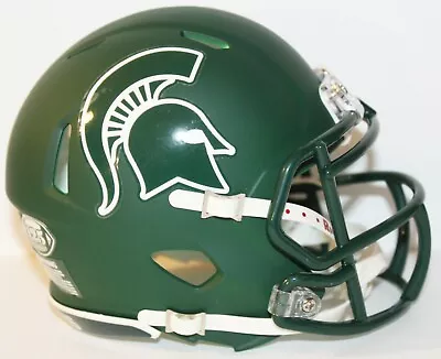 2021 Michigan State Spartans Custom Riddell Mini Helmet Vs Michigan • $69.50