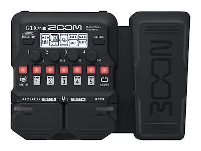 $150.15 • Buy Zoom G1X FOUR Guitar Multi-Effects Processor With Expression Pedal, With 70+ ...