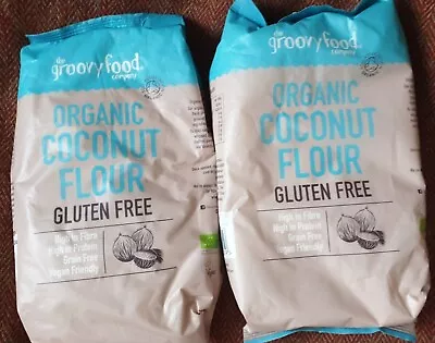 3x500g Organic Coconut Flour Gluten Free High Fibre Grain Free Mixed BBE Dates • £4.49