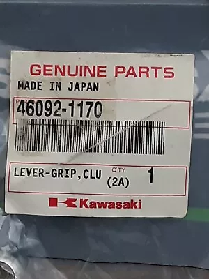 NEW GENUINE KAWASAKI 46092-1170 LEVER-GRIP CLUTCH Vulcan VN750 1992-06 • $29.95