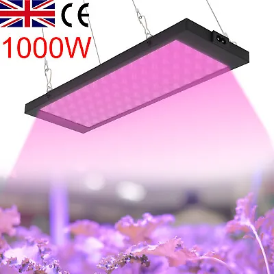 £18.59 • Buy LED Grow Light Lamp Full Spectrum For Indoor Plant Veg Flower Hydroponic 1000W  