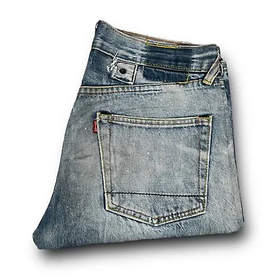 EVISU Jeans Vintage Red Tag Ages 80 Hip Hop Style Wash Men's - Size 32 US • $274.24