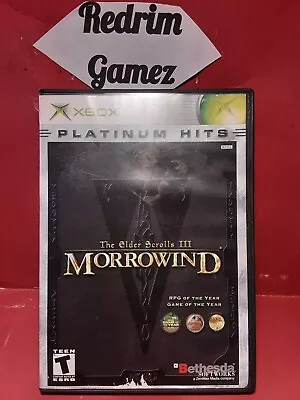 Elder Scrolls IV Morrowind Original XBOX Video Games Role-Playing • $8.49