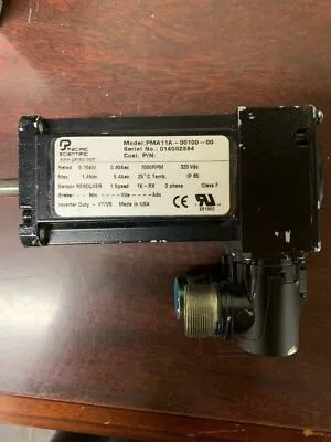 Pacific Scientific PMA11A-00100-00 Servo Motor 7000 RPM 320 Vdc • $100