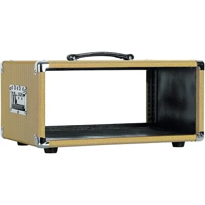 Gator GR-RETRORACK-4 Vintage 3U Amp Vibe Rack Case Tweed Refurbished • $223.19