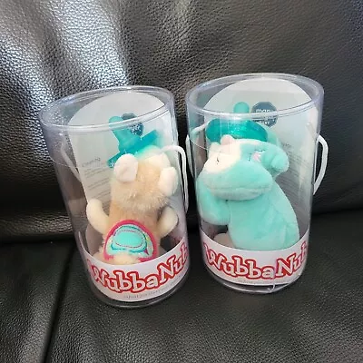 WubbaNub Nookums Infant Pacifier Holder Plush Animal Owl & Llama Lot Brand New • $25.90