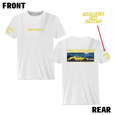 Touge Nation  Take Back The Streets  Series T-shirt : Mazda Rx-7 Fd3s • $45