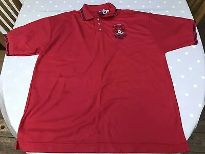£24.99 • Buy Bruntwood Leyton Orient Ex-player's Red Short Sleeve Polo Shirt Size Large