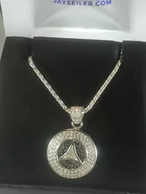 Mercedes Benz Diamond Pendant. One Of A Kind. Genuine Mercedes Shaped Diamond  • $2499