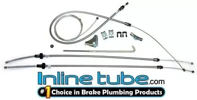 72-76 A-Body Dodge 111 Mopar Emergency Parking Brake Cable Set Kit Oe Bsh6702a • $114.90