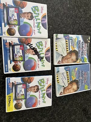 Bill Nye The Science Guy: Lot Of 5 - Eyeball Reptiles Mammals 2 Game DVDs • $19.99