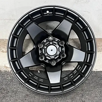 17  Ipw 968 Black Wheels Rims Fits Chevrolet Chevy Suburban Lt Z71 Off Road • $699.99