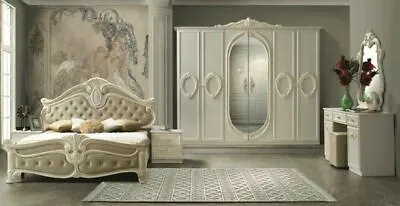 £1399 • Buy Stela Luxurious Italian Bedroom  Set With6 Door Wardrobe For The Price Of 4