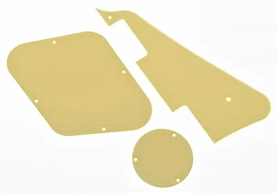 Cream 1 Ply LP Pickguard & Back Plate Switch Cavity Covers For Gibson Les Paul • $10.24