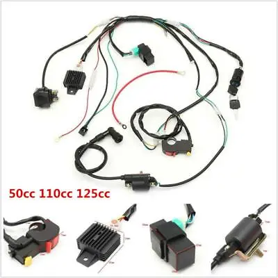 CDI Wire Harness Stator Assembly Wiring Harness For Chinese ATV Quad 50cc-125CC • $43.73