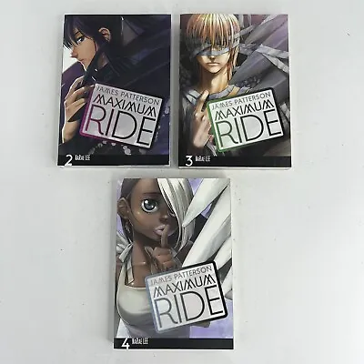 Maximum Ride English Manga By James Patterson Narae Lee Volume 2 3 4 • $14.99
