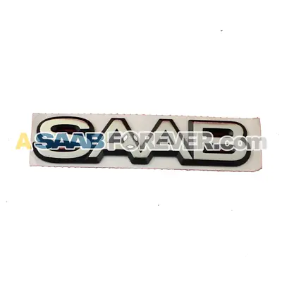 New Genuine Saab 9000 Emblem Badge 94-98 Cse Cs Aero Rare - Saab Text - 4435947 • $25.99