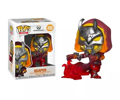 EXCLUSIVE Overwatch Reaper Hell Fire 498 FUNKO POP New In Box + Free Protector • $11.99