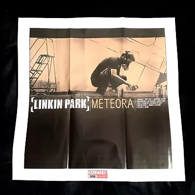 2003 LINKIN PARK ‘Meteora’-Red Hot Chilli Peppers- Kerrang! Poster GIANT! RARE! • £20