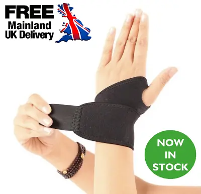 £3.69 • Buy Wrist Hand Brace Support Carpal Tunnel Splint Arthritis Sprain Stabilizer Straps