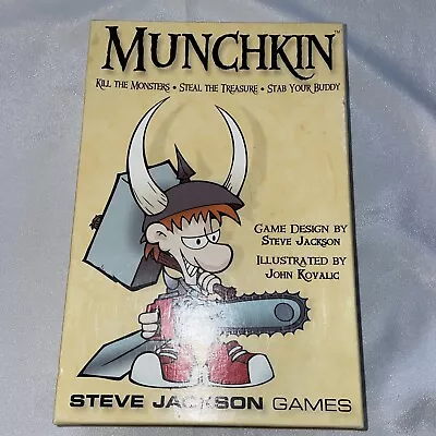 Munchkin 17th Printing 2-6 Players 13+ Complete Award Winner • $12.99