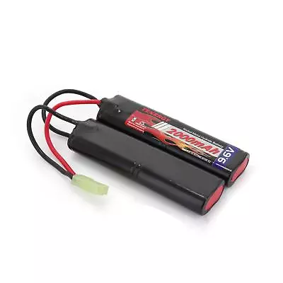 Tenergy 9.6V Airsoft Battery 2000mAh NiMH Battery Pack Mini Tamiya Connector • $18.99