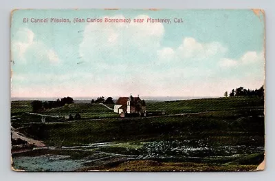 Postcard El Carmel Mission Monterey California CA Antique K11 • $5.49