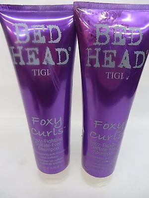 $19.91 • Buy TIGI BED HEAD FOXY CURLS SHAMPOO 8.45 Oz X 2  Scuffed!