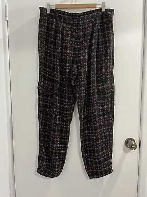 $34.95 • Buy Country Road Pants Size 14 Cargo Elastic Back Waist & Cuff (A)