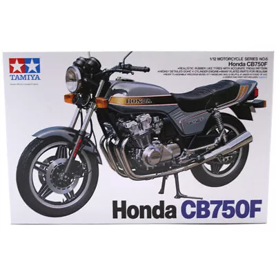 Tamiya Honda CB750F Motorcycle Model Kit 14006 Highly Detailed Scale 1/12 • £23.49