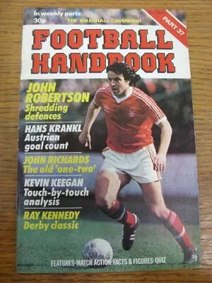 £2.99 • Buy 1979 Marshall Cavendish Football Handbook: Part 37 (creased). All UK Orders Have