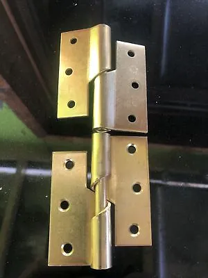 Rising Butt Hinge 3 Inch Left Brass 75 Mm  Lift Off Door Hinge Old Stock. • £5.50