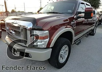 Fits Ford F-250 F-350 Superduty 2008-2010 Non Dually G2 Black Fender Flares 4pcs • $249.99