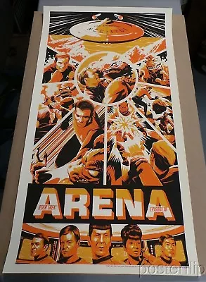 Matt Taylor Arena Star Trek Screenprint Poster Xx/175 Mondo • $157.29