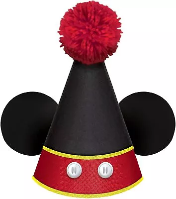 Mickey Mouse Forever Disney Clubhouse Kids Birthday Party Favor Deluxe Cone Hat • $14.77