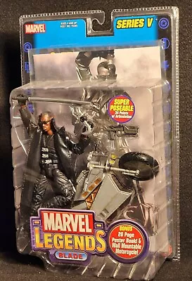 Marvel Legends BLADE Figure W/ Poster Book (Toy Biz 2003) Brand New • $60