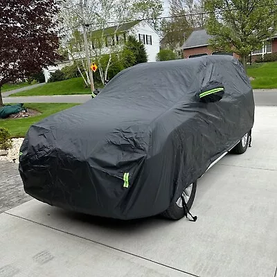 For Land Rover Full SUV Car Cover Black UV Protection Dust Rain Resistant • $37.99